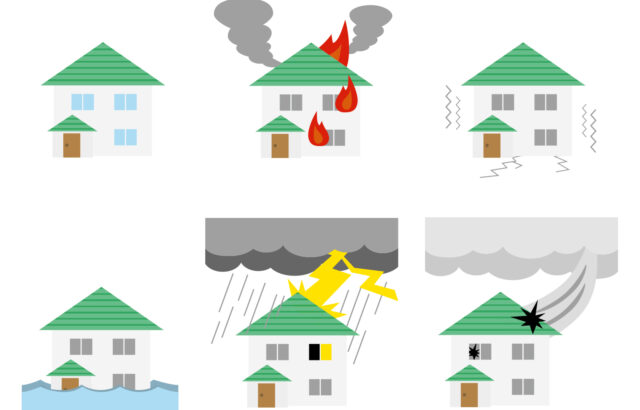 火災保険・地震保険の適用について