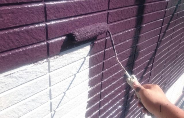 横須賀市にて外壁塗装工事！