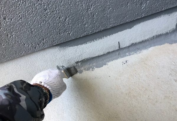 神奈川県逗子市　外壁塗装　雨漏り　ダイヤ　スーパーセランフレックス