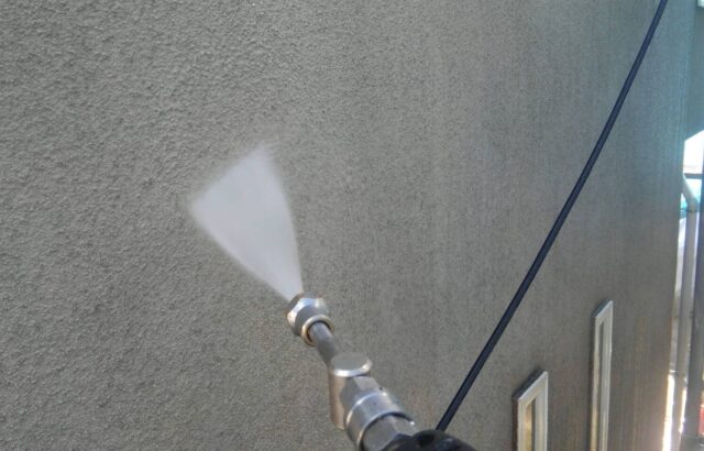 神奈川県三浦市【外壁塗装】高圧洗浄の基本について
