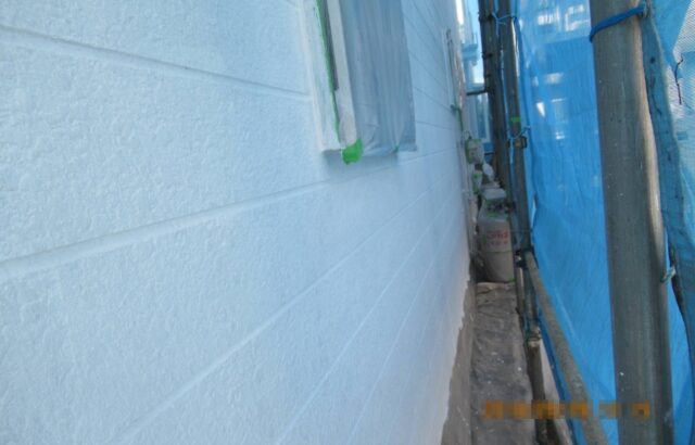 神奈川県横浜市　屋根・外壁塗装工事　塗装工事は養生が大事！