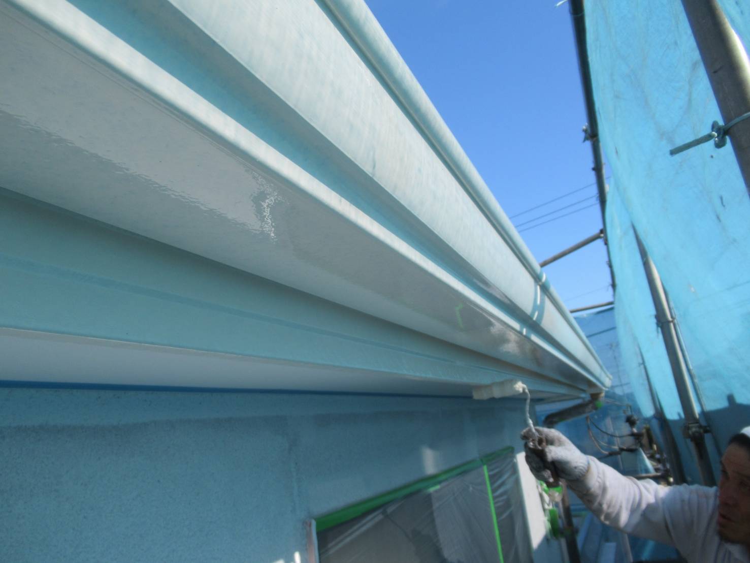 神奈川県横浜市　屋根・外壁塗装工事　軒天換気の効果とは？