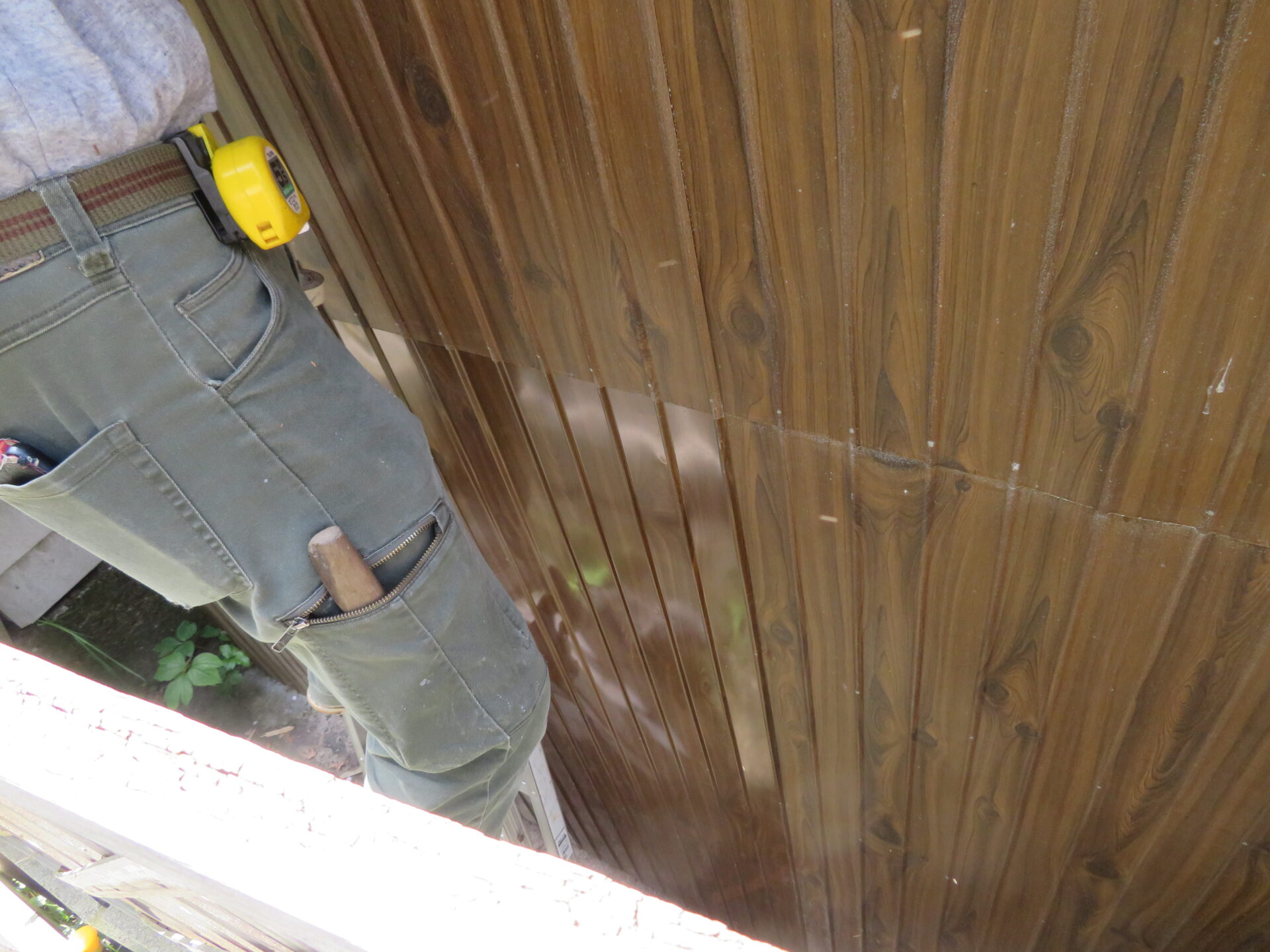 神奈川県横浜市　K様邸　屋根・外壁塗装工事　外壁トタンの張り替え
