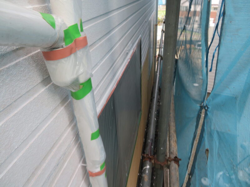神奈川県鎌倉市　F様邸　屋根塗装・外壁塗装工事　工事の品質に関わる現場養生